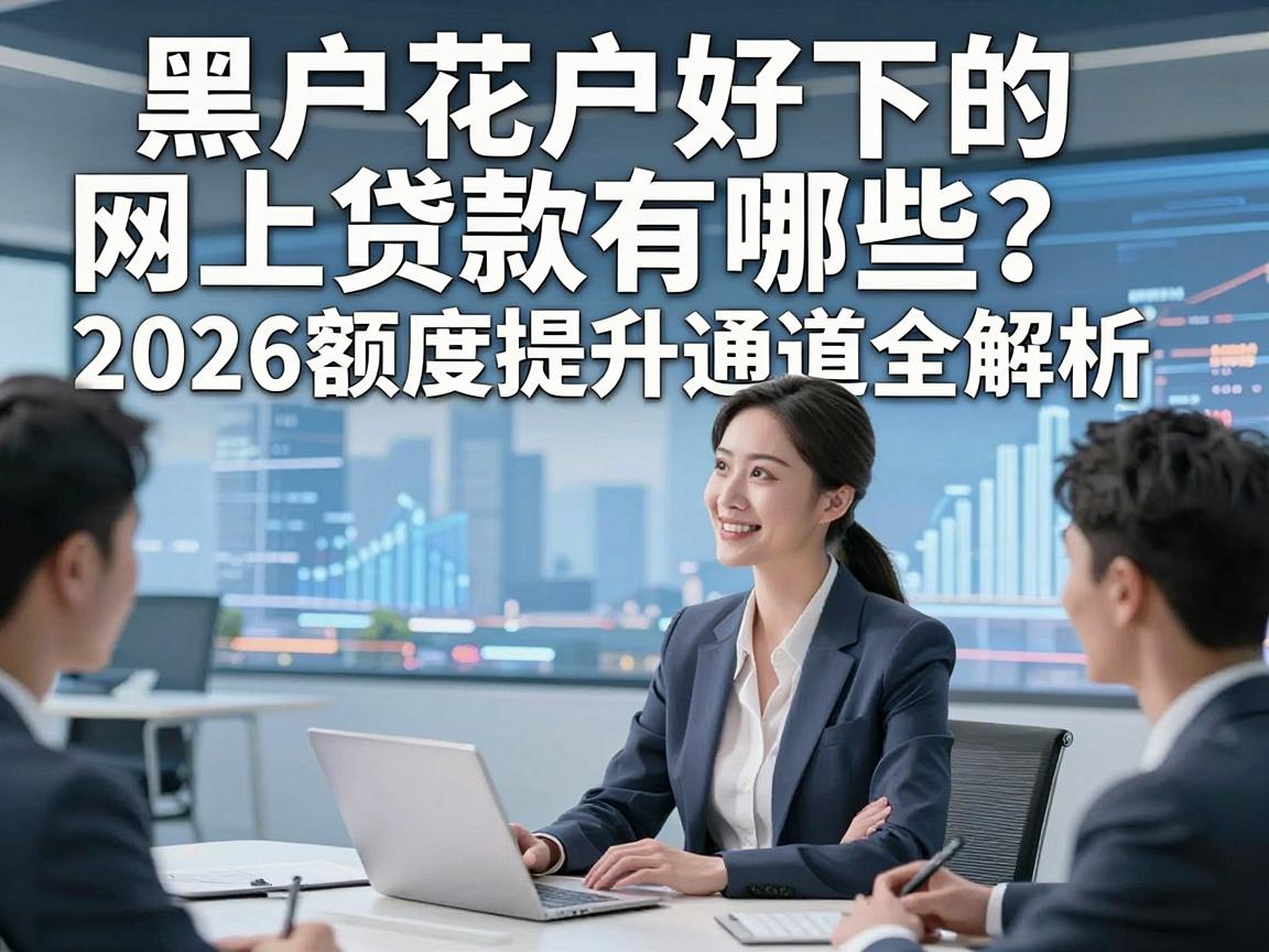 黑户花户好下的网上贷款有哪些?2026额度提升通道全解析!