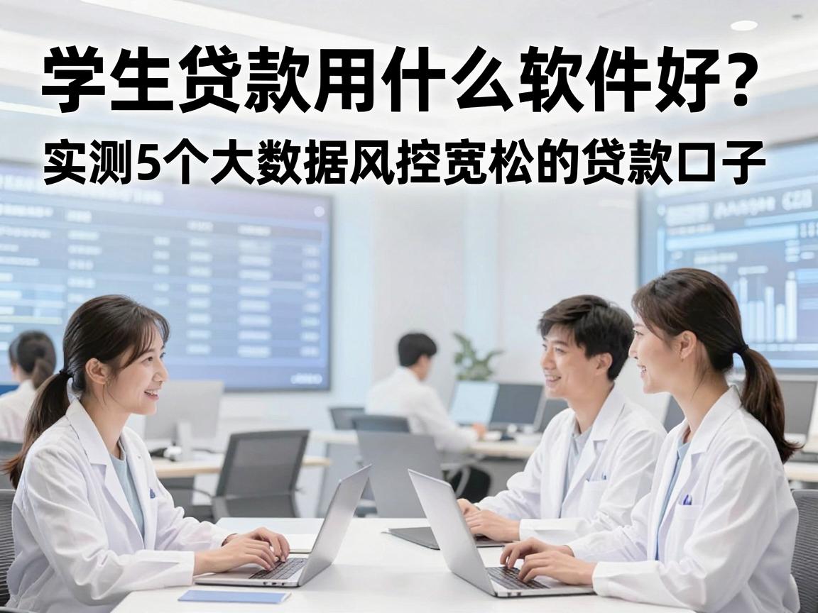 学生贷款用什么软件好?实测5个大数据风控宽松的贷款口子