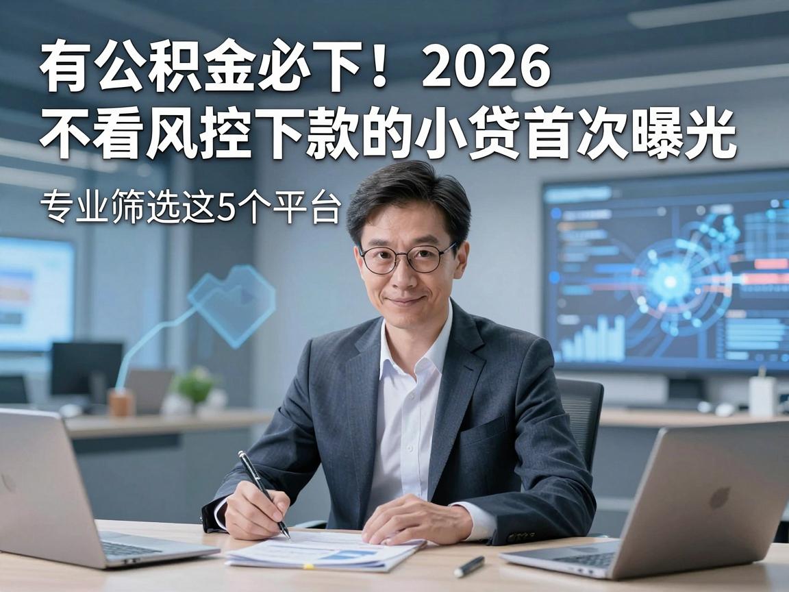 有公积金必下!2026不看风控下款的小贷首次曝光,专业筛选这5个平台