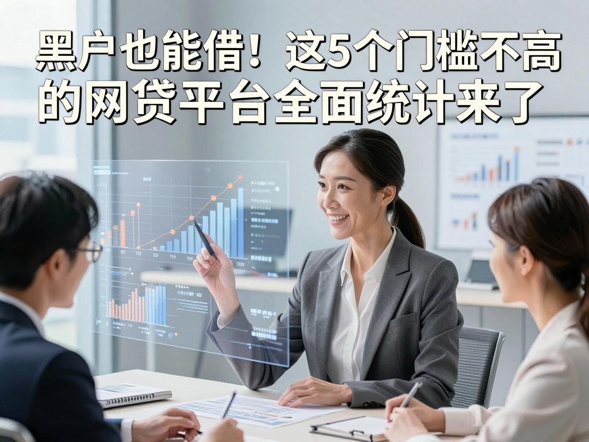 黑户也能借!这5个门槛不高的网贷平台全面统计来了