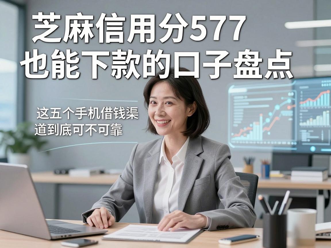 芝麻信用分577也能下款的口子盘点,这五个手机借钱渠道到底可不可靠?