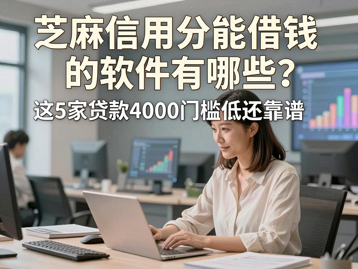 芝麻信用分能借钱的软件有哪些?这5家贷款4000门槛低还靠谱