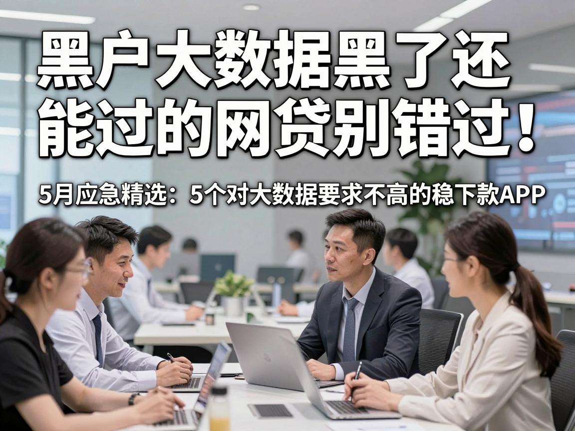 黑户大数据黑了还能过的网贷别错过！5月应急精选：5个对大数据要求不高的稳下款APP