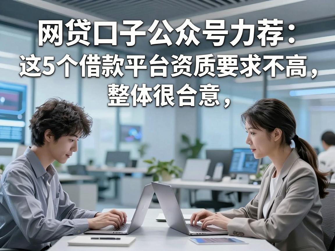 网贷口子公众号力荐:这5个借款平台资质要求不高,整体很合意