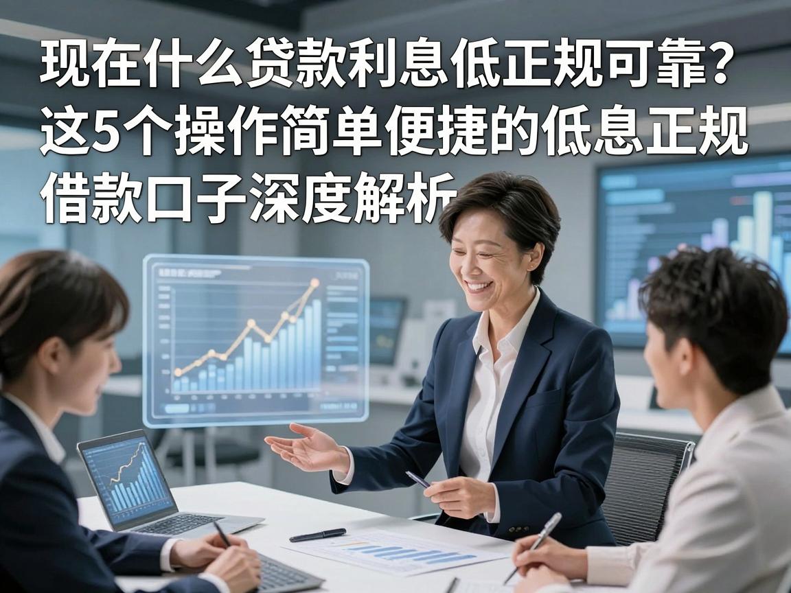 现在什么贷款利息低正规可靠？这5个操作简单便捷的低息正规借款口子深度解析