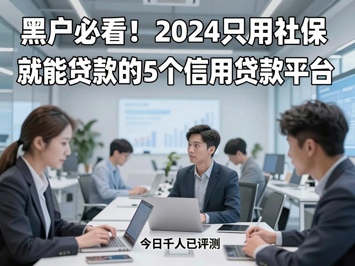 黑户必看!2024只用社保就能贷款的5个信用贷款平台,今日千人已评测