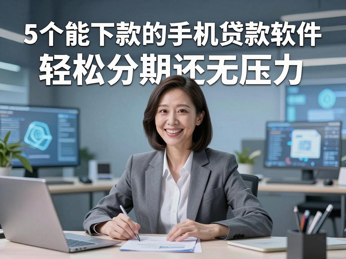 5个能下款的手机贷款软件，轻松分期还无压力