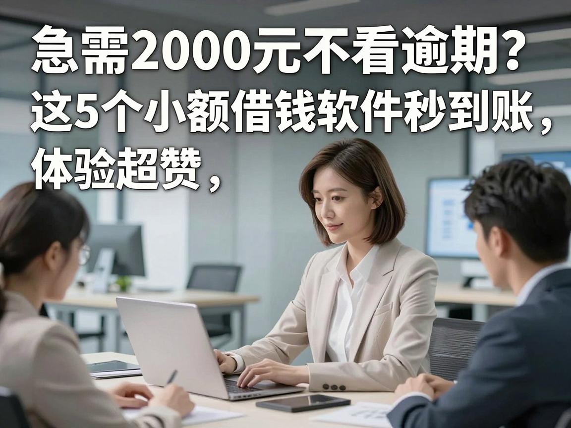 急需2000元不看逾期？这5个小额借钱软件秒到账，体验超赞！