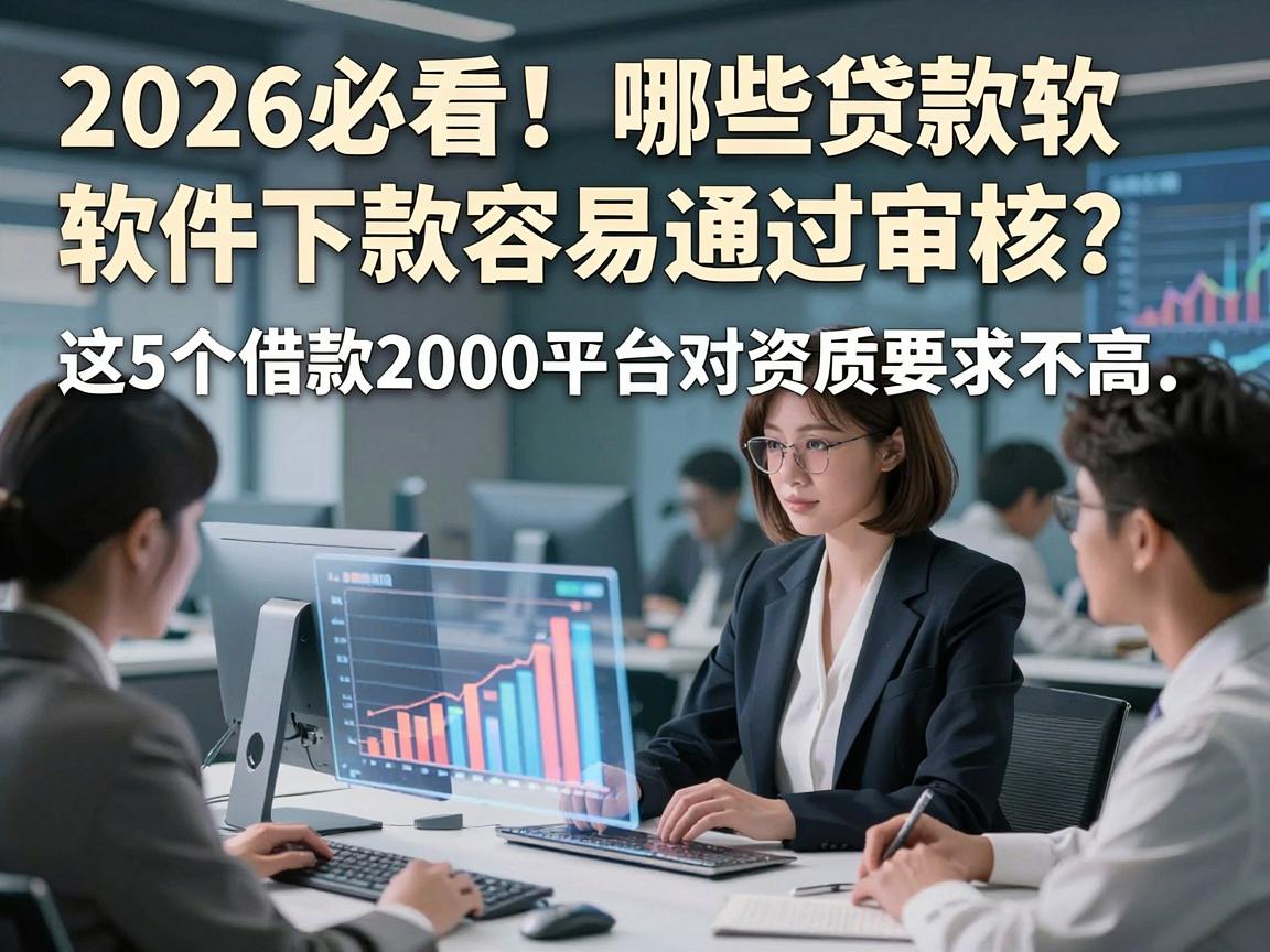 2026必看!哪些贷款软件下款容易通过审核?这5个借款2000平台对资质要求不高