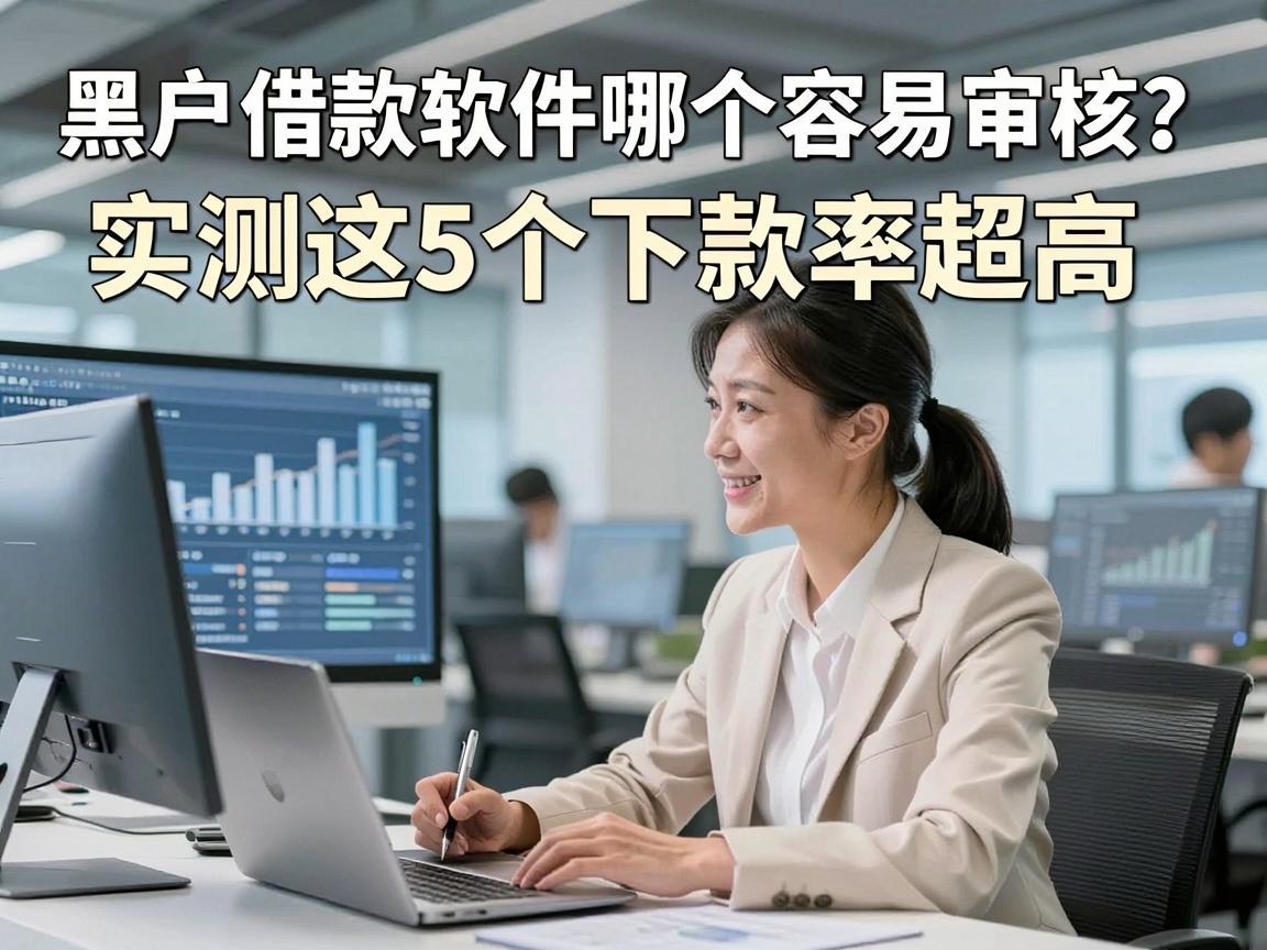 黑户借款软件哪个容易审核？实测这5个下款率超高！