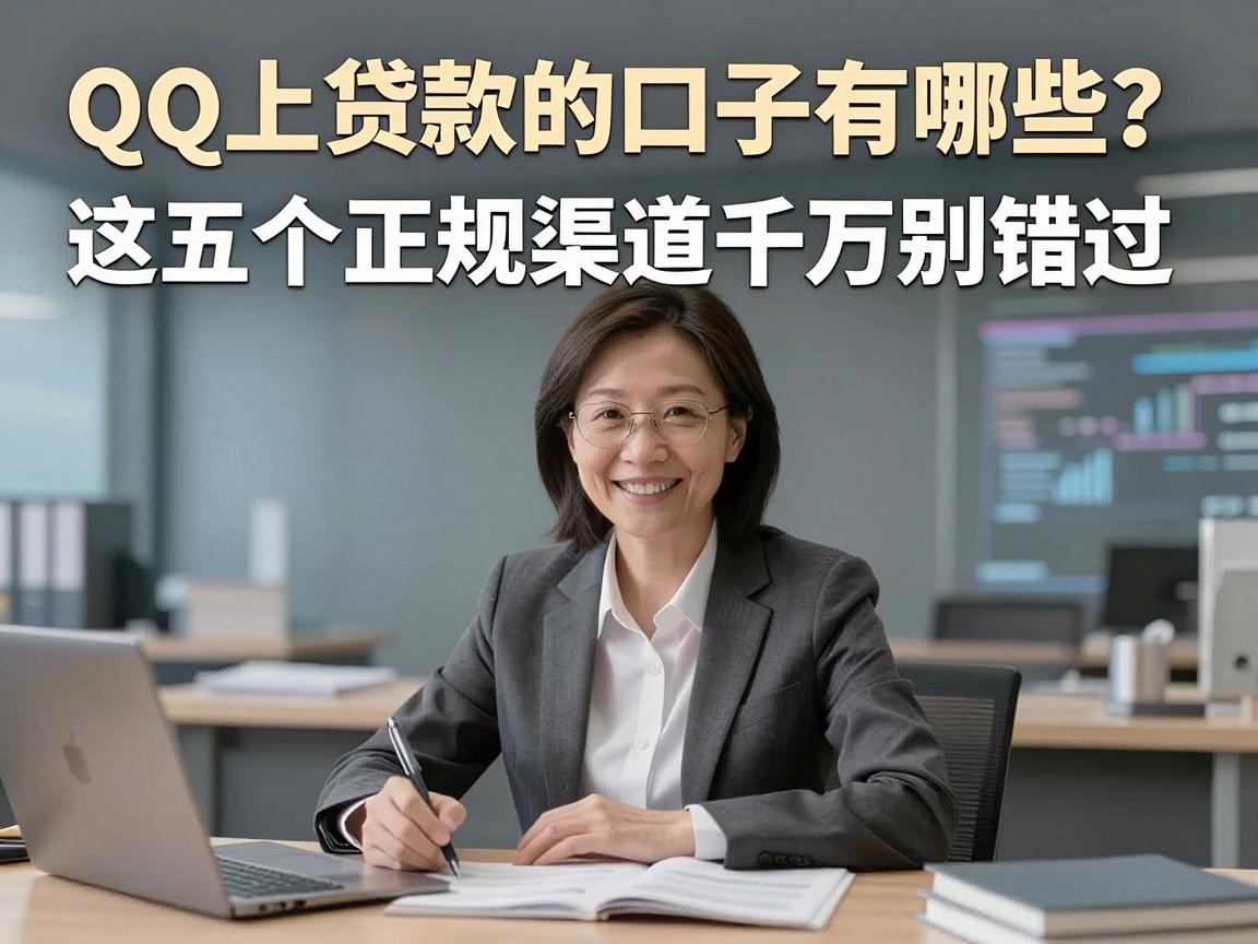 QQ上贷款的口子有哪些?这五个正规渠道千万别错过!