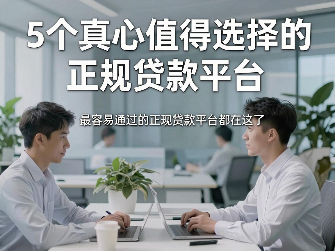 5个真心值得选择的正规贷款平台，最容易通过的正规贷款平台都在这了！