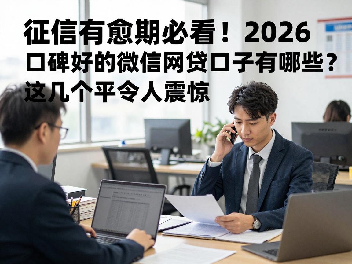 征信有逾期必看！2026口碑好的微信网贷口子有哪些？这几个平台令人震惊