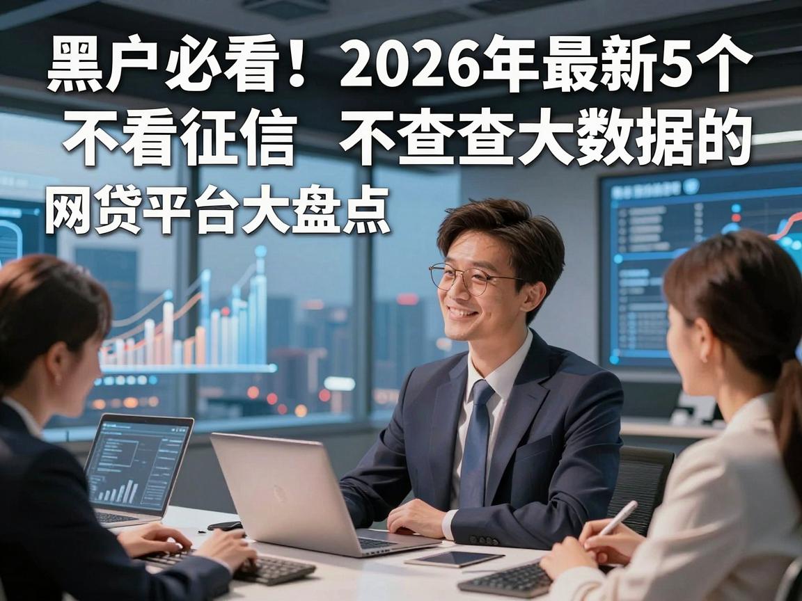 黑户必看!2026年最新5个不看征信不查大数据的网贷平台大盘点