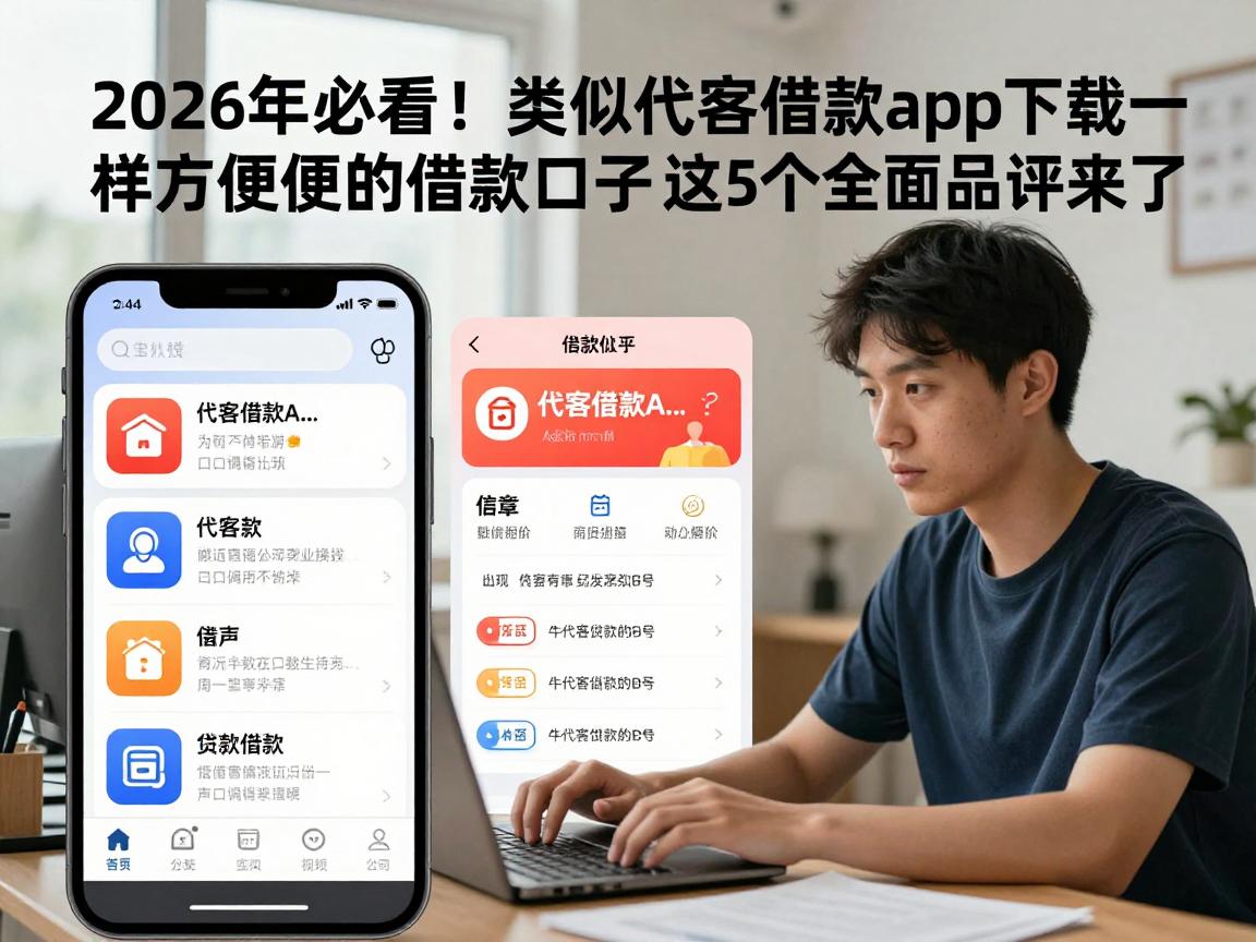 2026年必看!类似代客借款app下载一样方便的借款口子,这5个全面品评来了