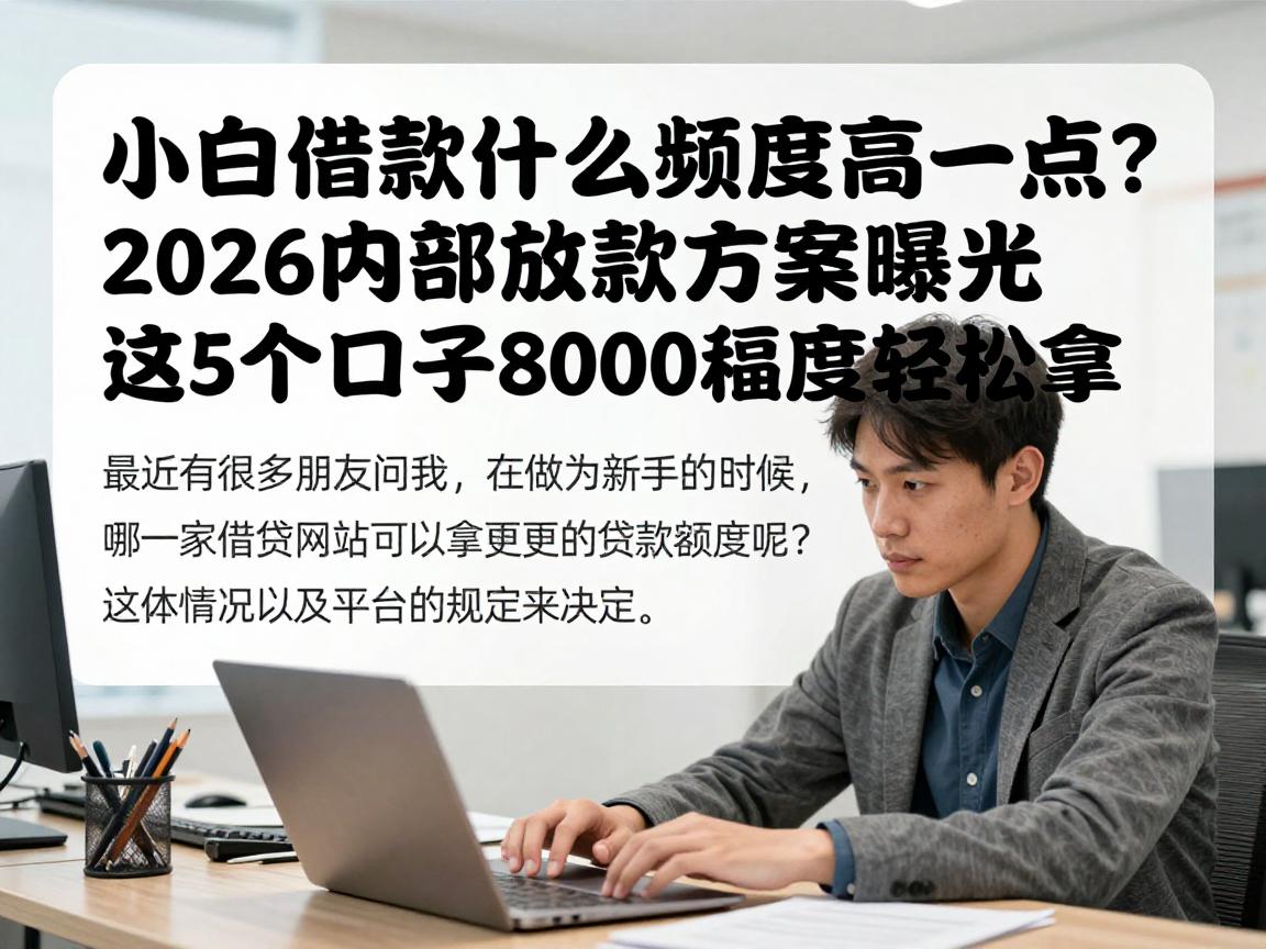 小白借款什么额度高一点?2026内部放款方案曝光,这5个口子8000额度轻松拿