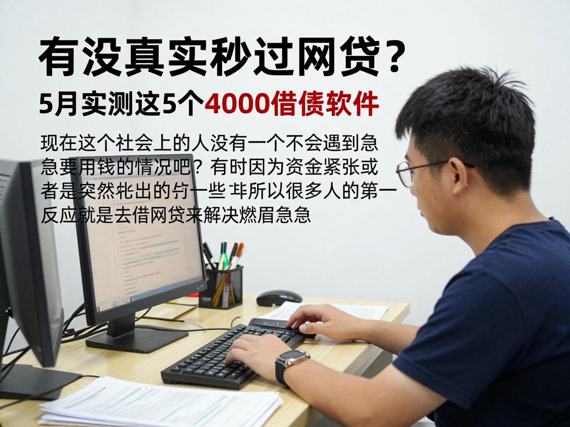 有没真实秒过的网贷?5月实测这5个4000借款软件,秒到账真心推荐!