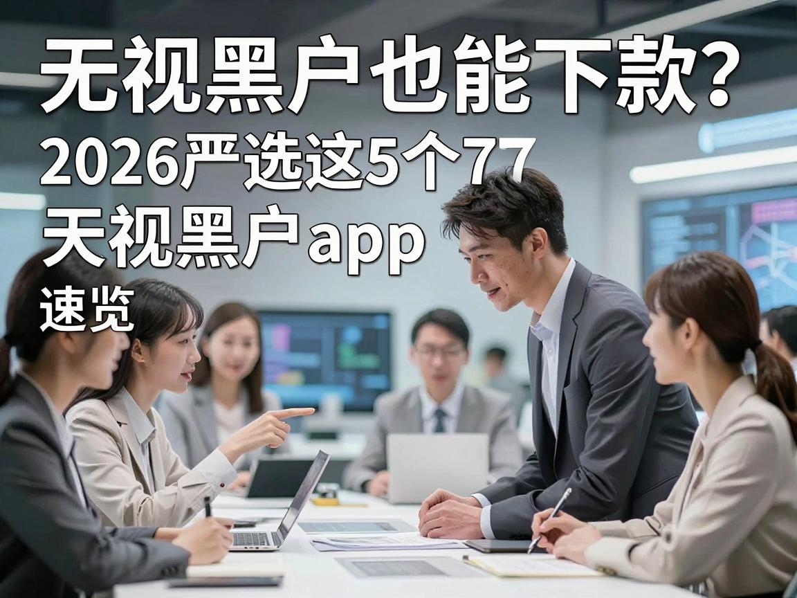 无视黑户也能下款?2026严选这5个7天无视黑户app,速览!