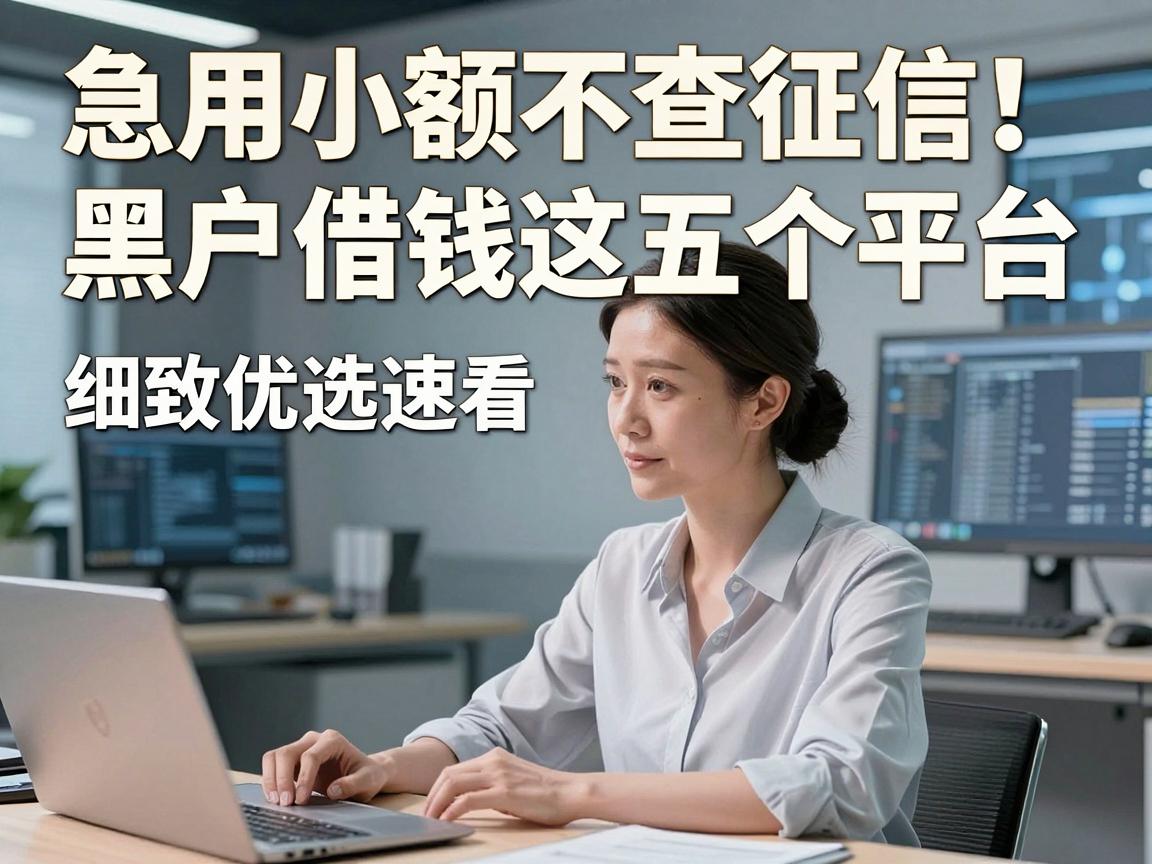 急用小额不查征信!黑户借钱这五个平台,细致优选速看