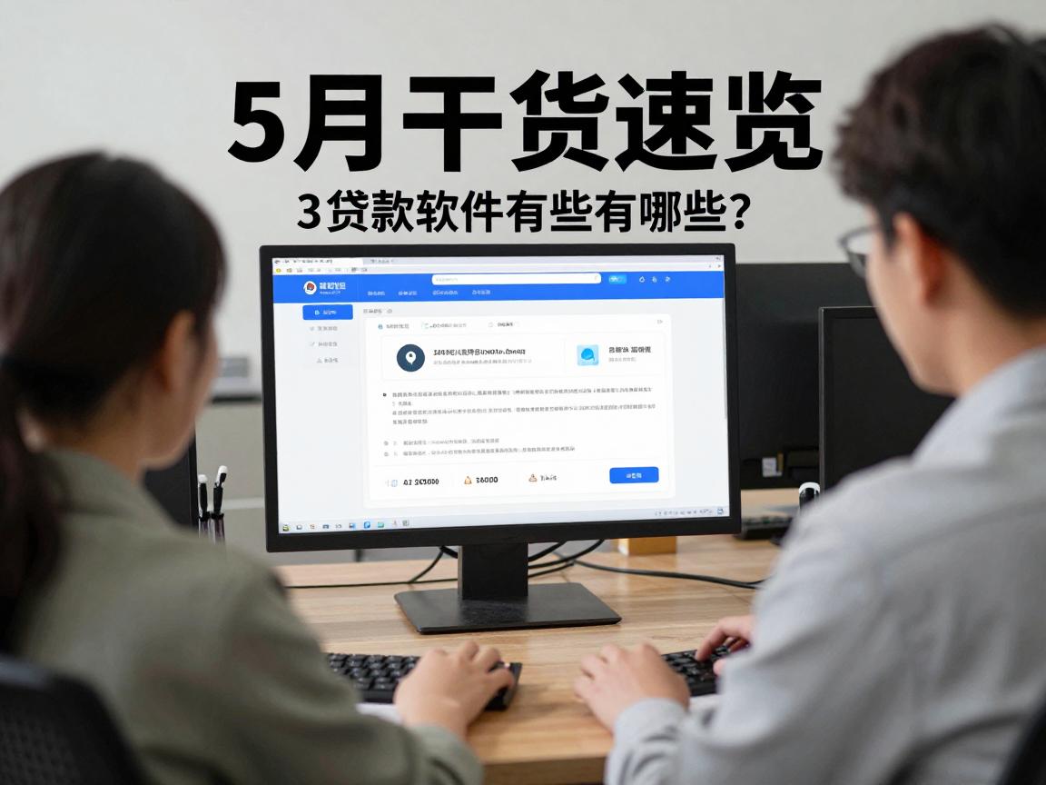 5月干货速览!急需用钱必看:3贷款软件有哪些?盘点5个1000元借款要求不高的平台