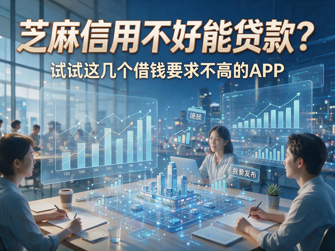 芝麻信用不好能贷款?试试这几个借钱要求不高的APP