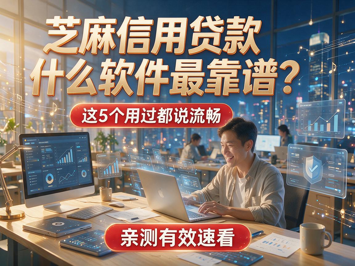 芝麻信用贷款什么软件最靠谱?这5个用过都说流畅,亲测有效速看!