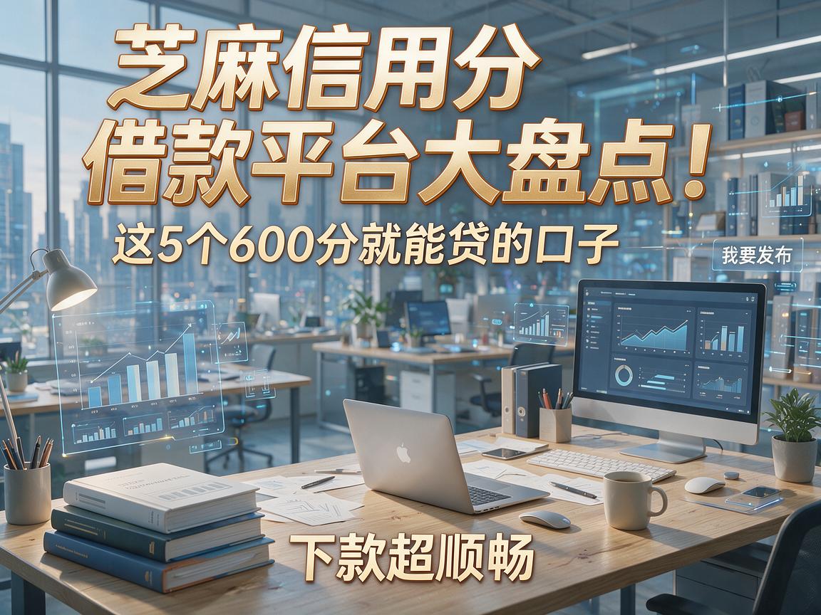芝麻信用分借款平台大盘点！这5个600分就能贷的口子，下款超顺畅