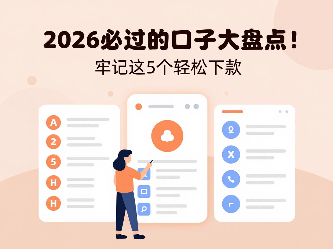 2026必过的口子大盘点!牢记这5个轻松下款