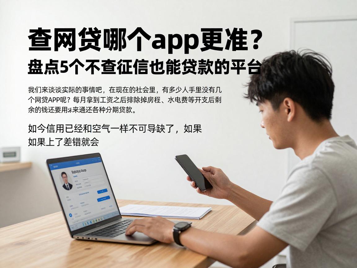 查网贷哪个app更准?盘点5个不查征信也能查贷款的平台