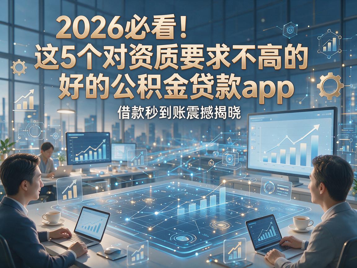 2026必看!这5个对资质要求不高的好的公积金贷款app,借款秒到账震撼揭晓