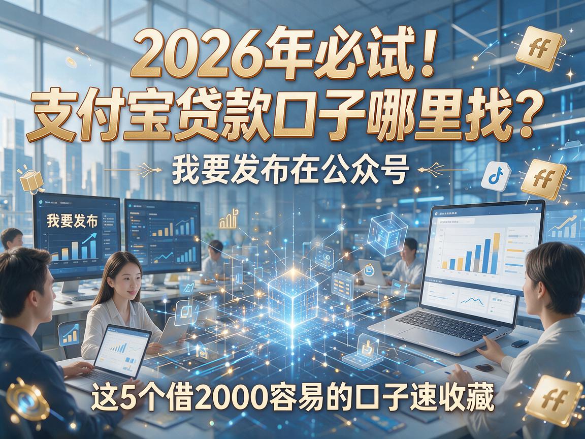2026年必试！支付宝贷款口子哪里找？这5个借2000容易的口子速收藏