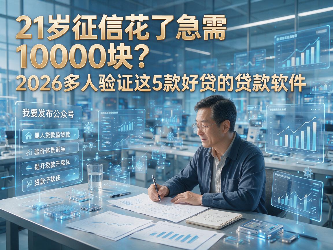 21岁征信花了急需10000块?2026多人验证这5款好贷的贷款软件