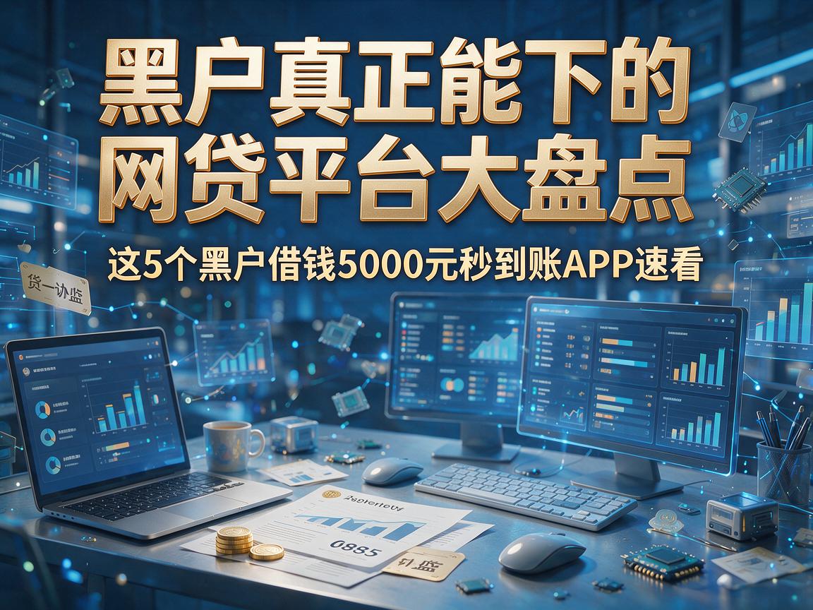 黑户真正能下的网贷平台大盘点,这5个黑户借钱5000元秒到账APP速看!