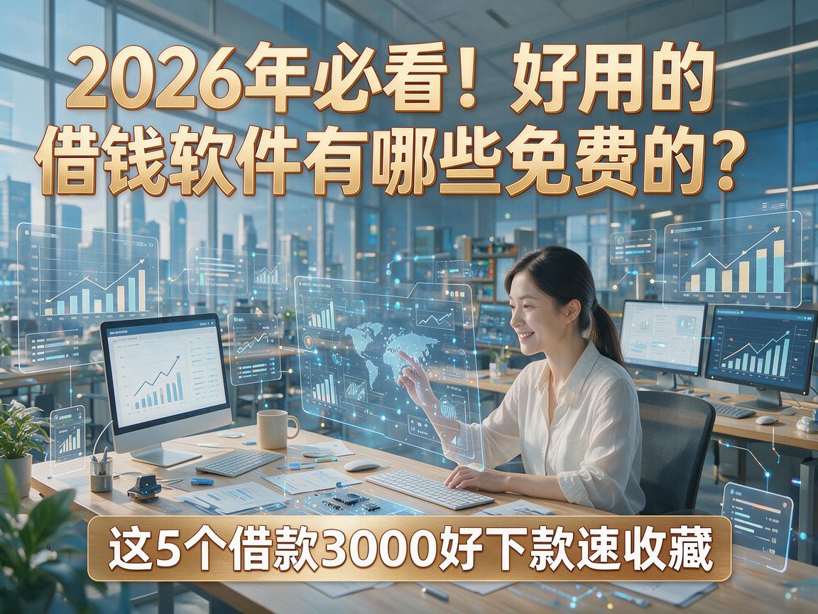 2026年必看!好用的借钱软件有哪些免费的?这5个借款3000好下款速收藏