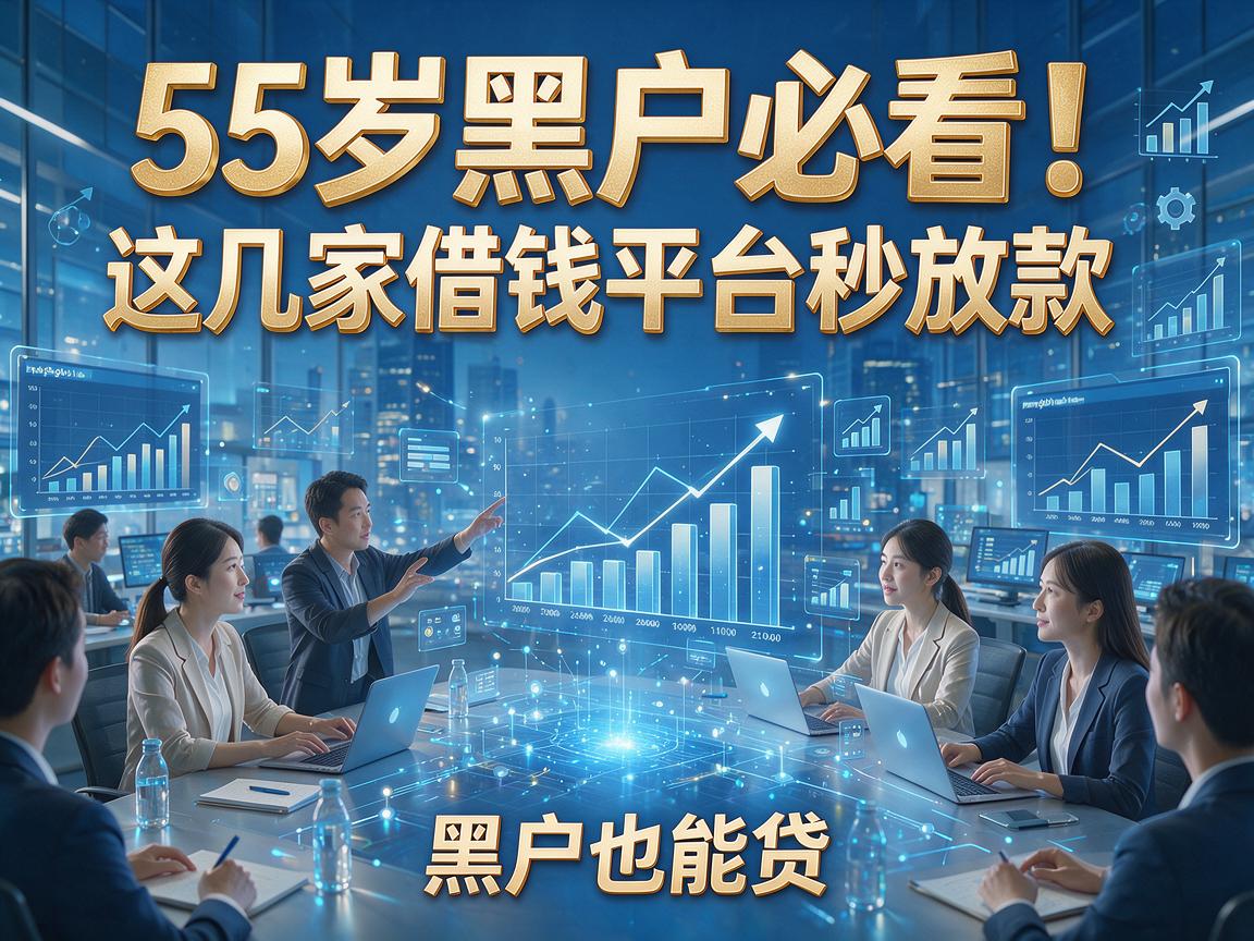55岁黑户必看!这几家借钱平台秒放款,黑户也能贷