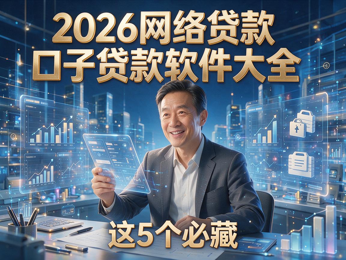 2026网络贷款口子贷款软件大全,这5个必藏!