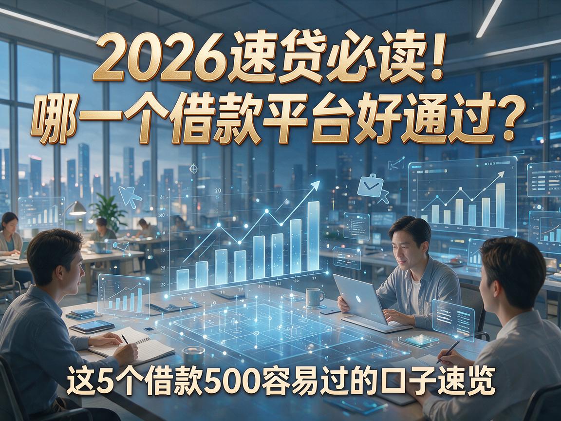 2026速贷必读!哪一个借款平台好通过?这5个借款500容易过的口子速览