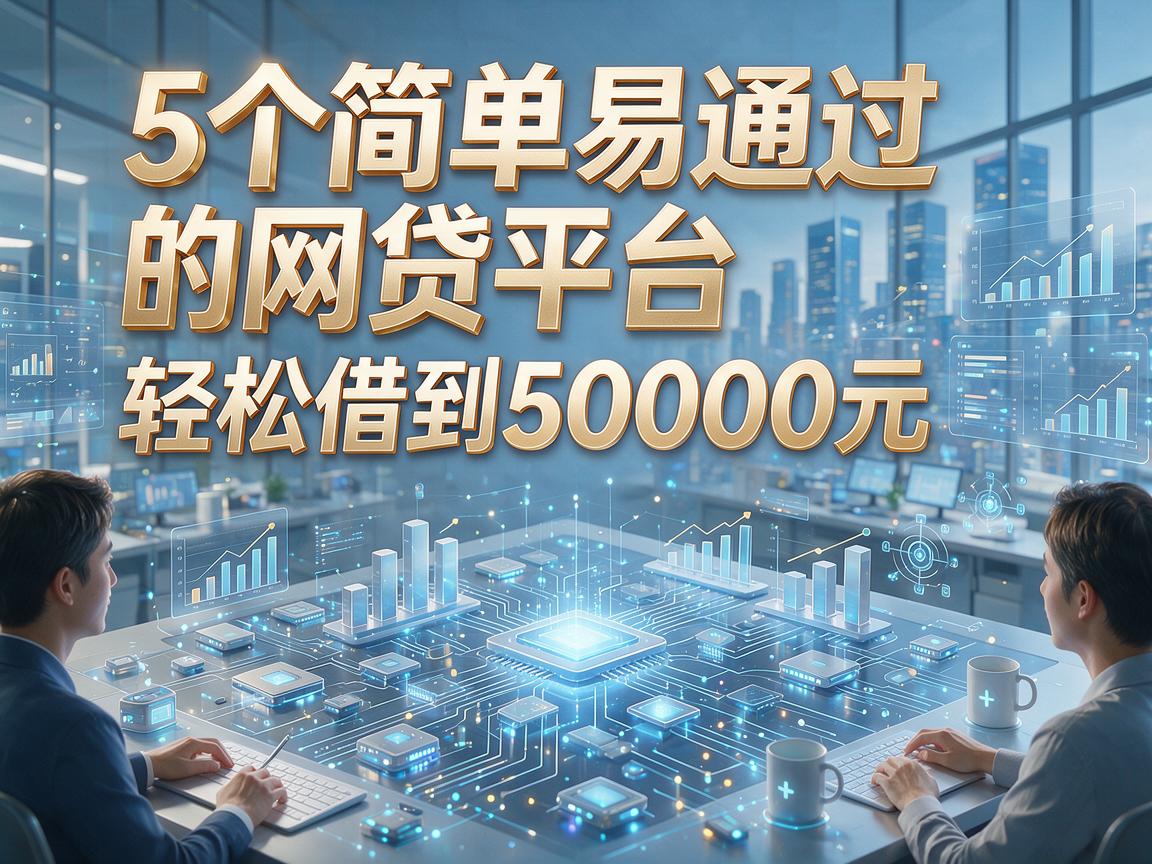 5个简单易通过的网贷平台,轻松借到50000元