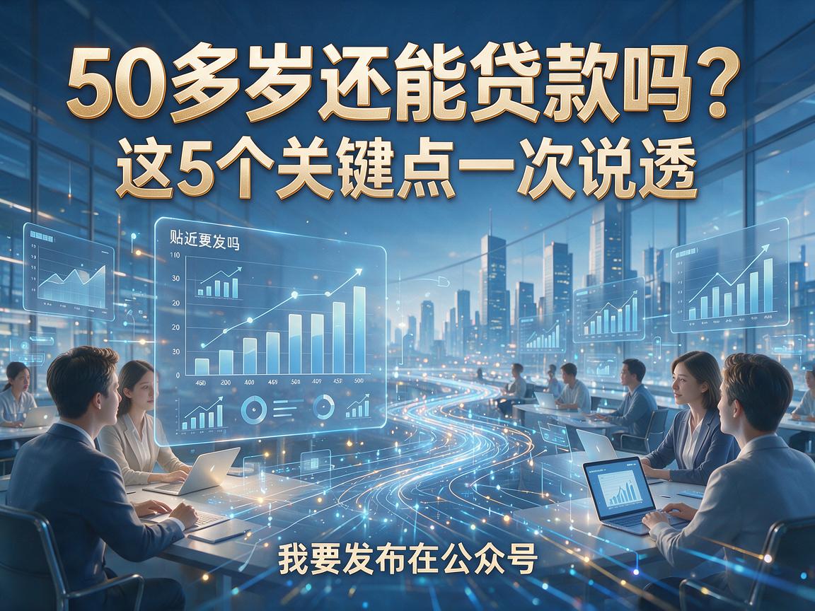 50多岁还能贷款吗?这5个关键点一次说透!