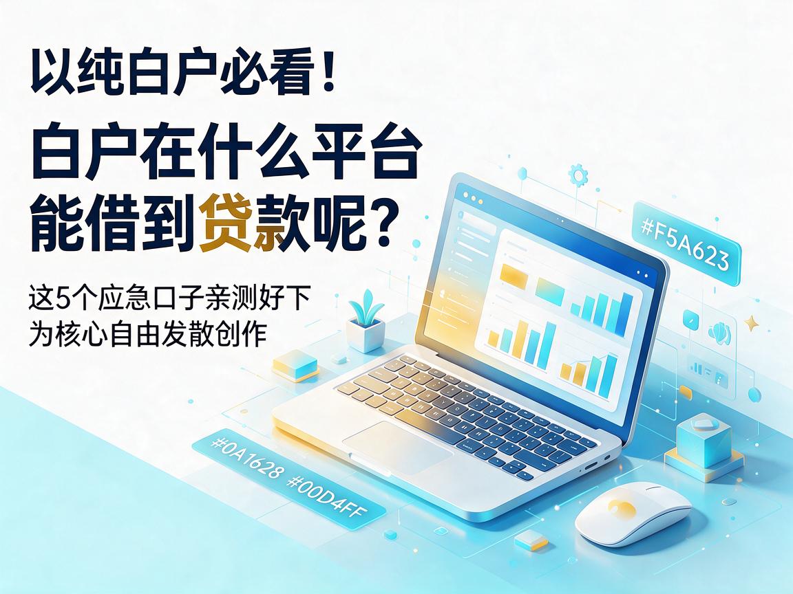 纯白户必看!白户在什么平台能借到贷款呢?这5个应急口子亲测好下