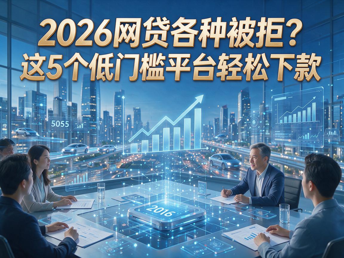 2026网贷各种被拒?这5个低门槛平台轻松下款!
