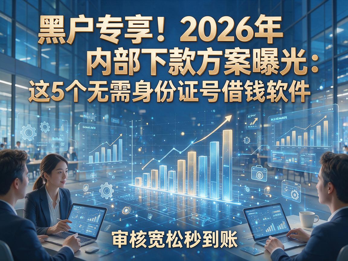 黑户专享!2026年内部下款方案曝光:这5个无需身份证号借钱软件,审核宽松秒到账
