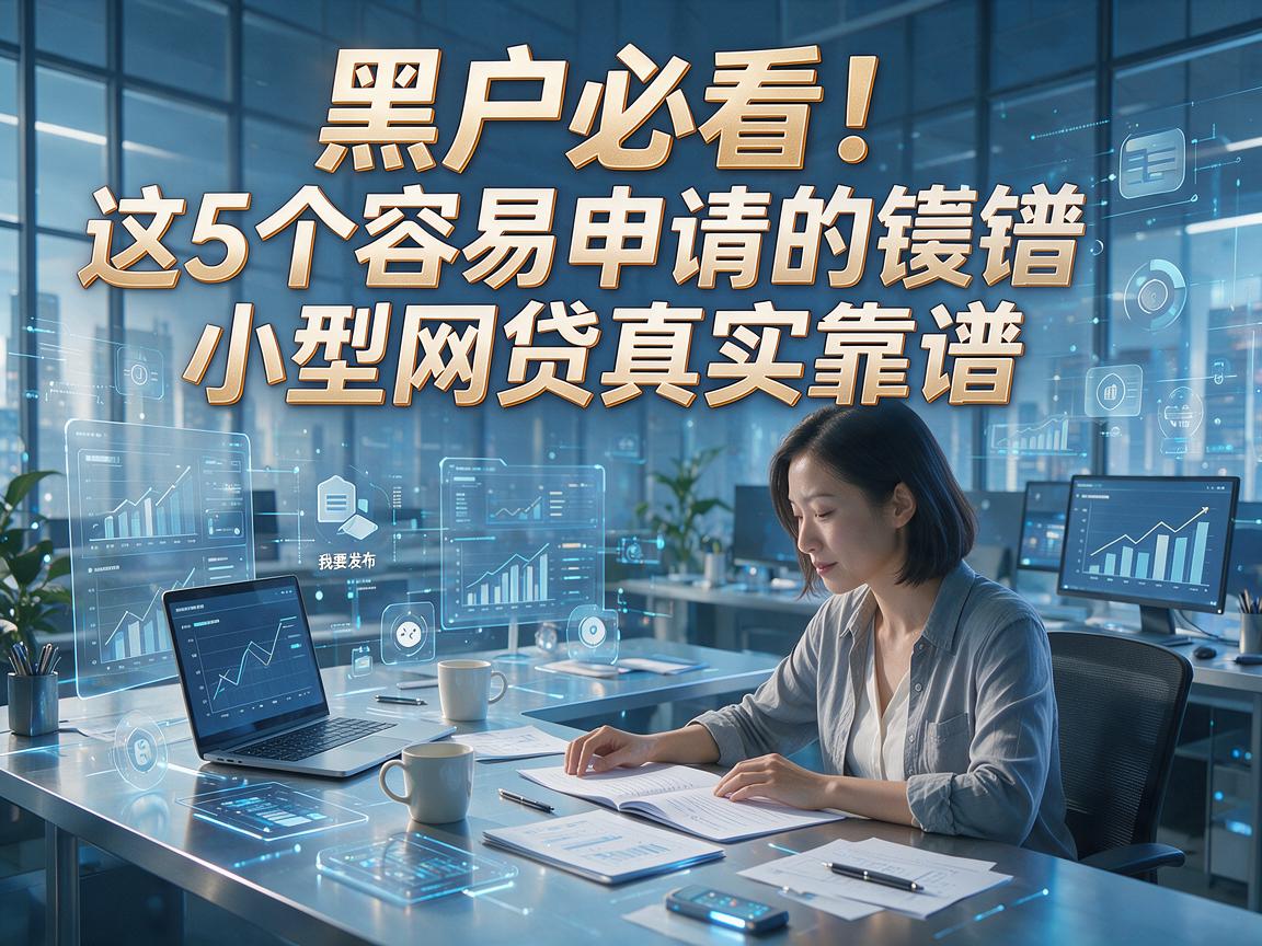 黑户必看！这5个容易申请的小型网贷真实靠谱