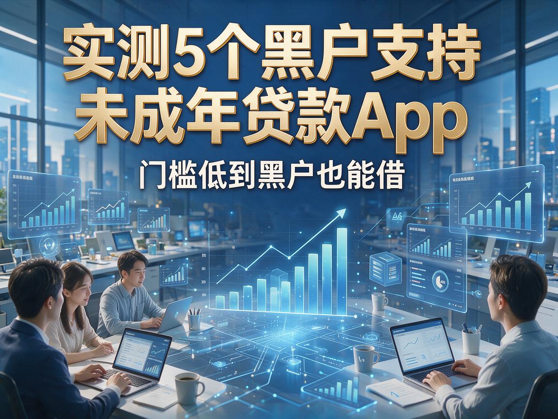 实测5个黑户支持未成年贷款App,门槛低到黑户也能借!