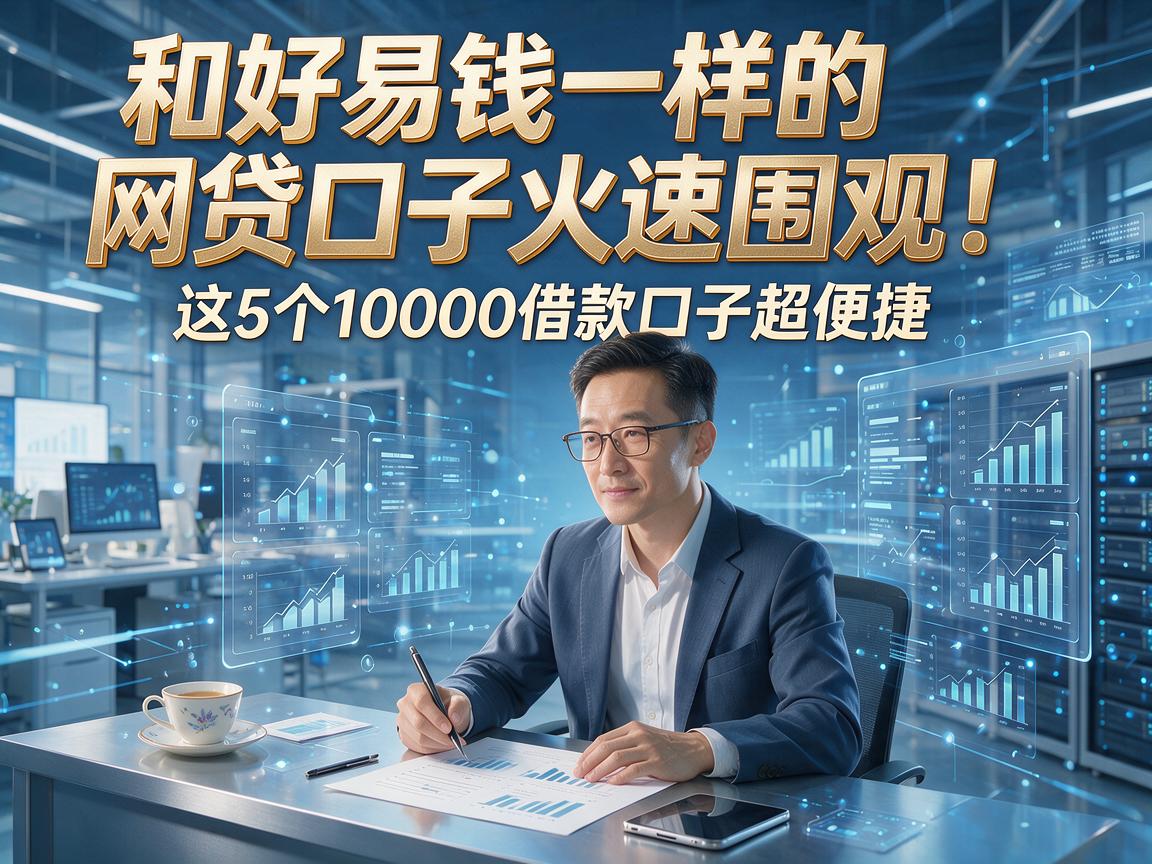 和好易钱一样的网贷口子火速围观!这5个10000借款口子超便捷