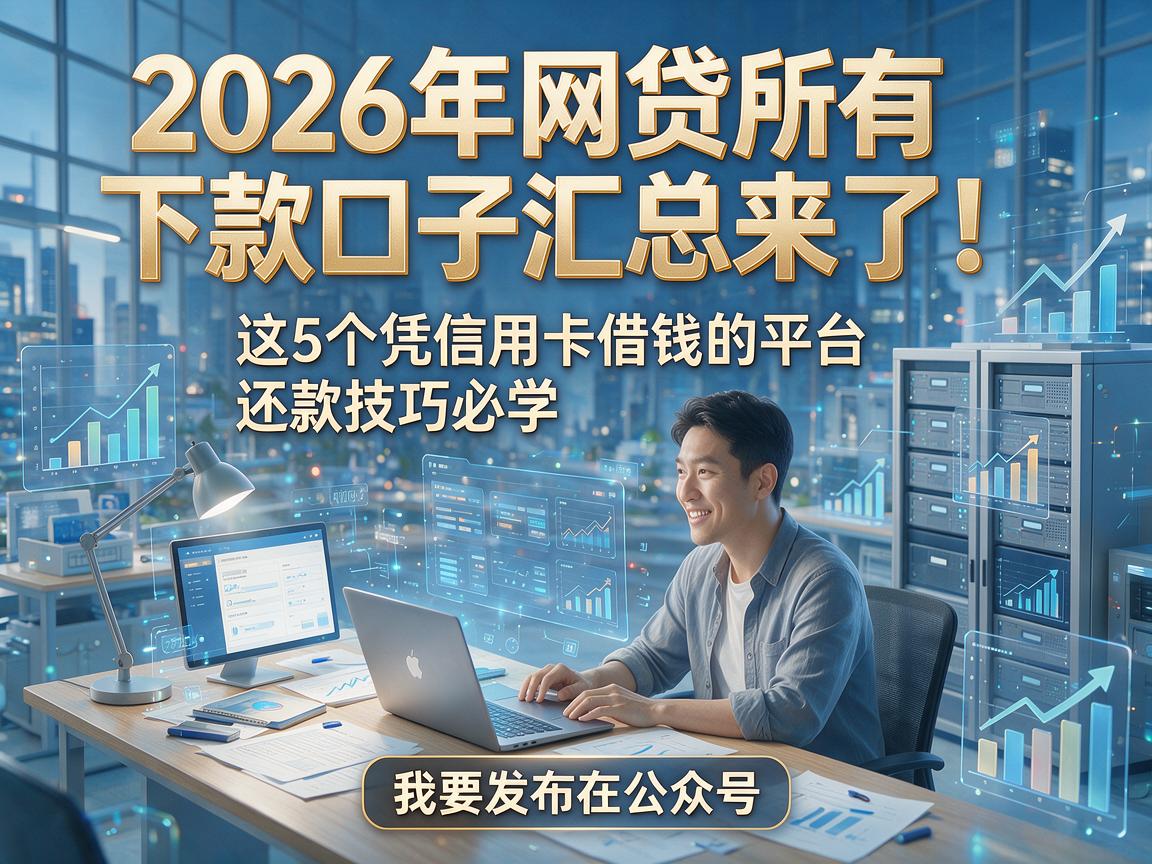 2026年网贷所有下款口子汇总来了！这5个凭信用卡借钱的平台，还款技巧必学！