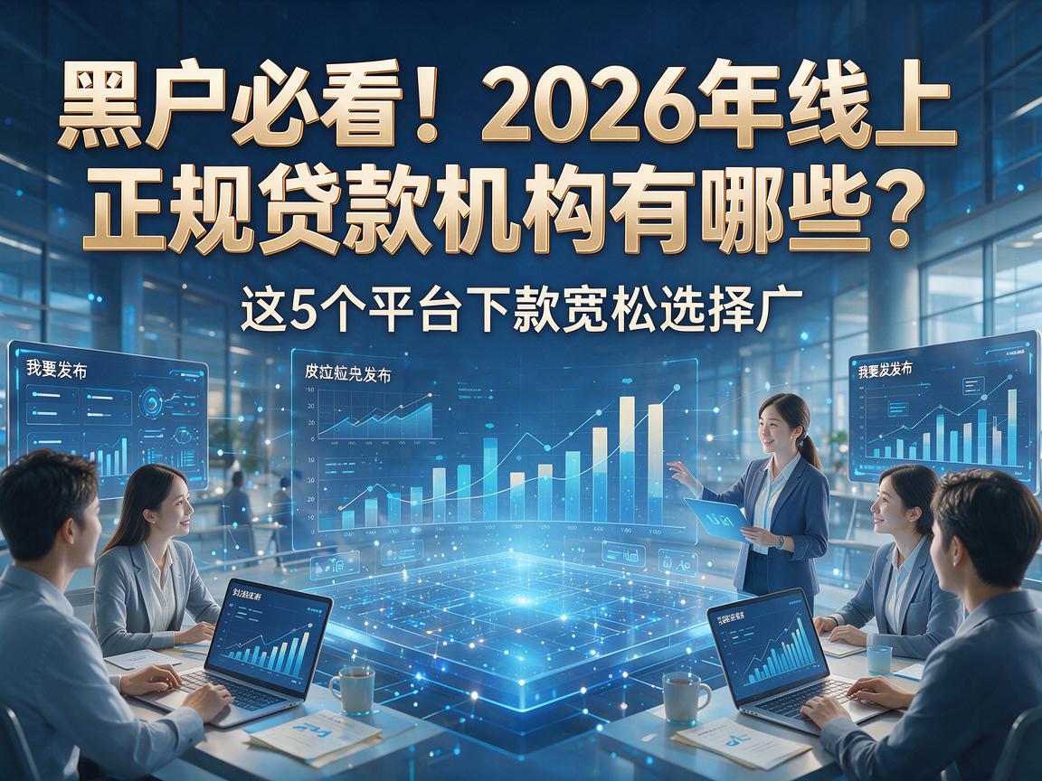 黑户必看!2026年线上正规贷款机构有哪些?这5个平台下款宽松选择广