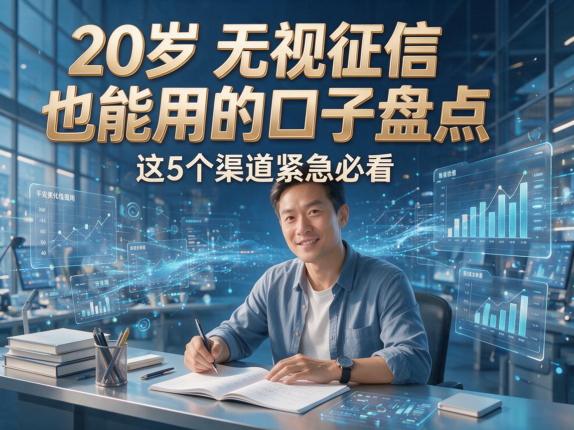 20岁无视征信也能用的口子盘点,这5个渠道紧急必看
