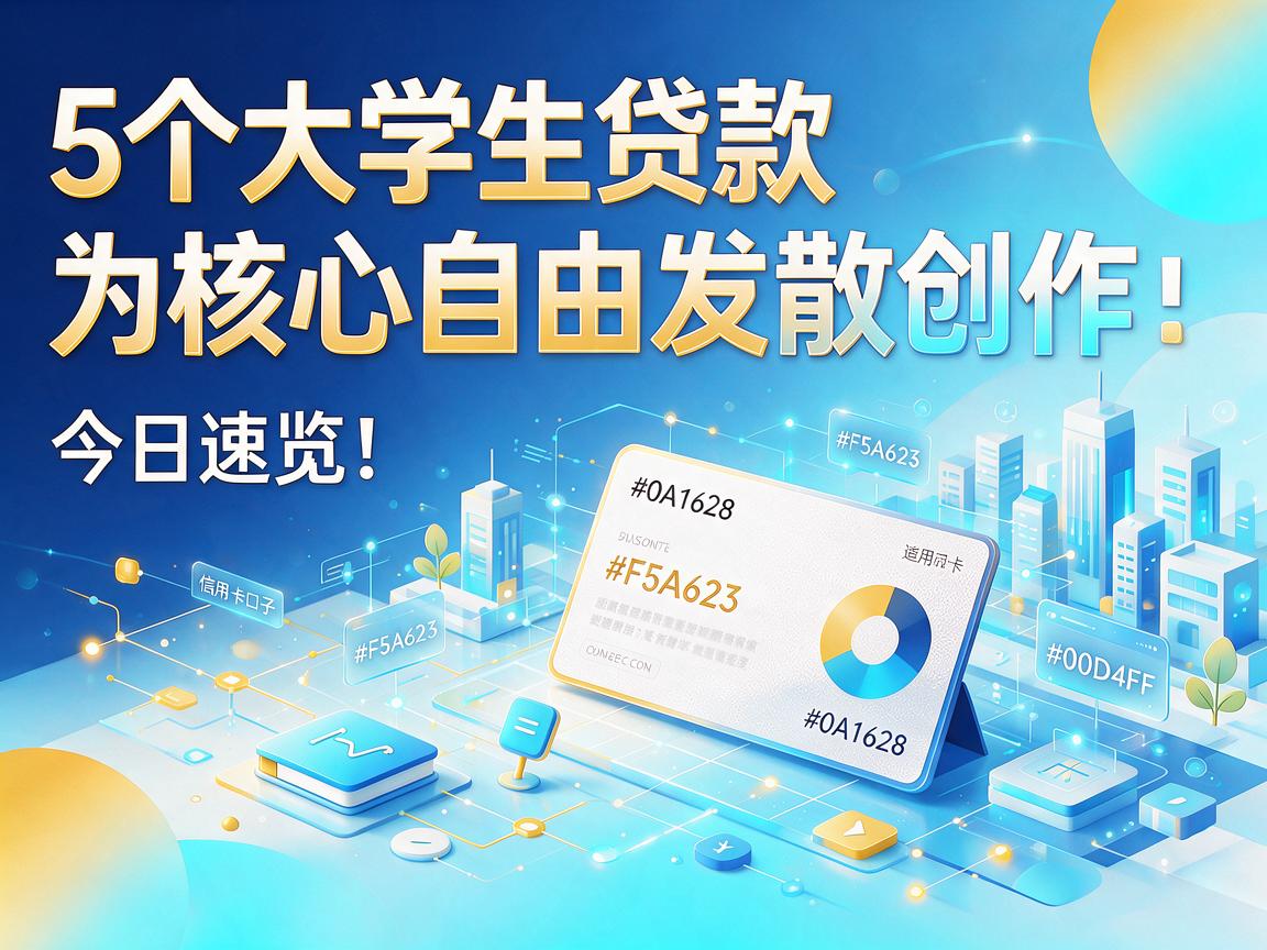 5个大学生贷款无视黑白的信用卡口子,今日速览!