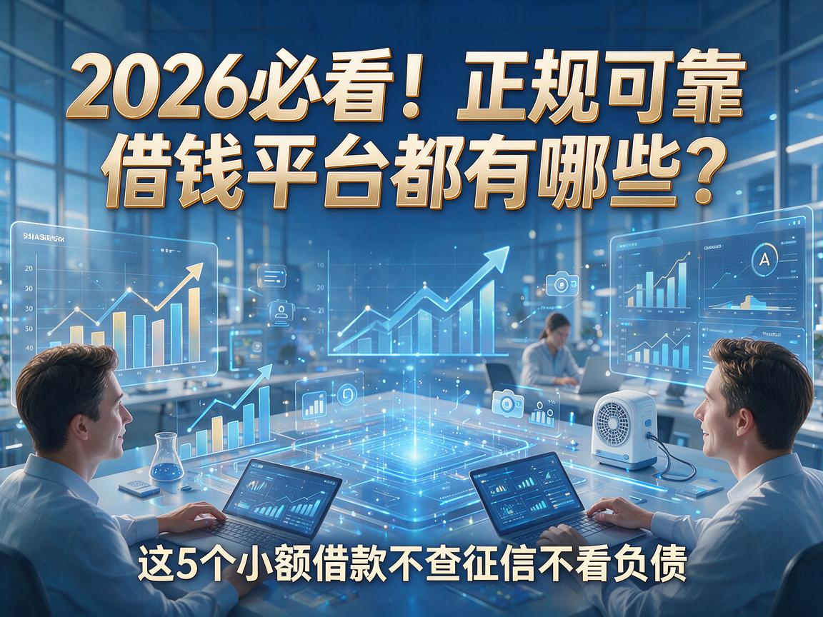 2026必看！正规可靠借钱平台都有哪些？这5个小额借款不查征信不看负债